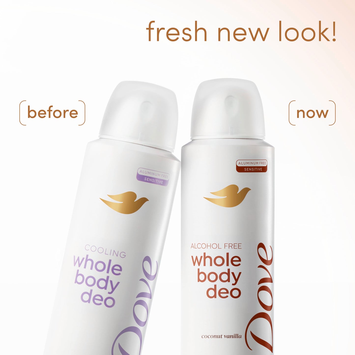 Dove Whole Body Deodorant Spray for Women, Alcohol Free, Scent: Coconut Vanilla, 4 oz
