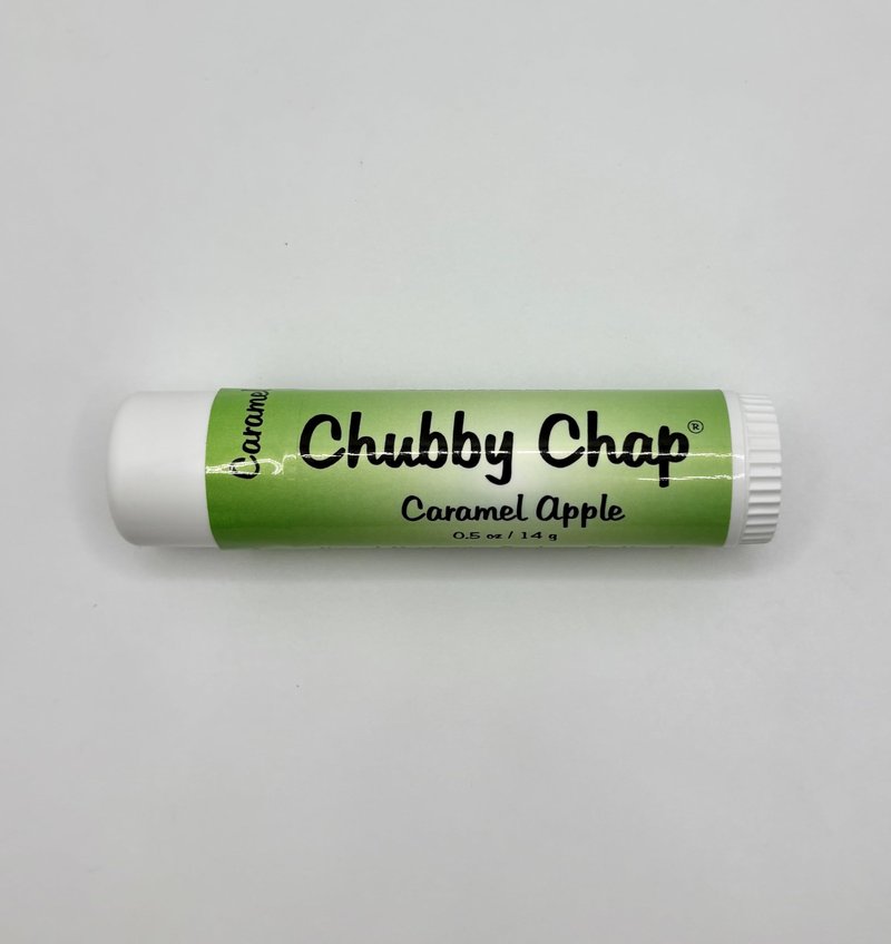 Chubby Chap - Three (3x) Large Jumbo Natural Lip Balm - .5 Ounce Caramel