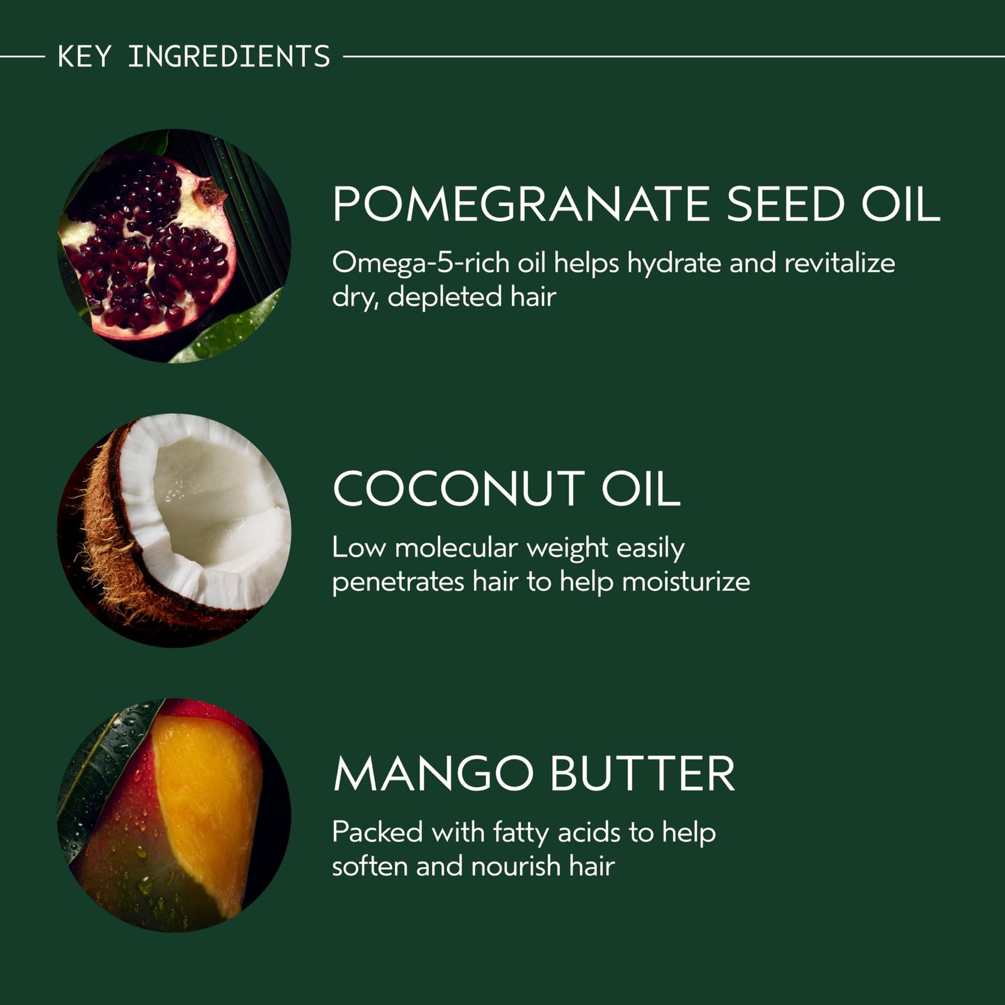 Aveda Nutriplenish Treatment Masque Deep Moisture | Intense Deep Conditioning Masque for Dry, Brittle Hair | Organic Pomegranate Oil, Coconut Oil, Mango Butter | 96% Naturally Derived*, 0.85 Fl Oz