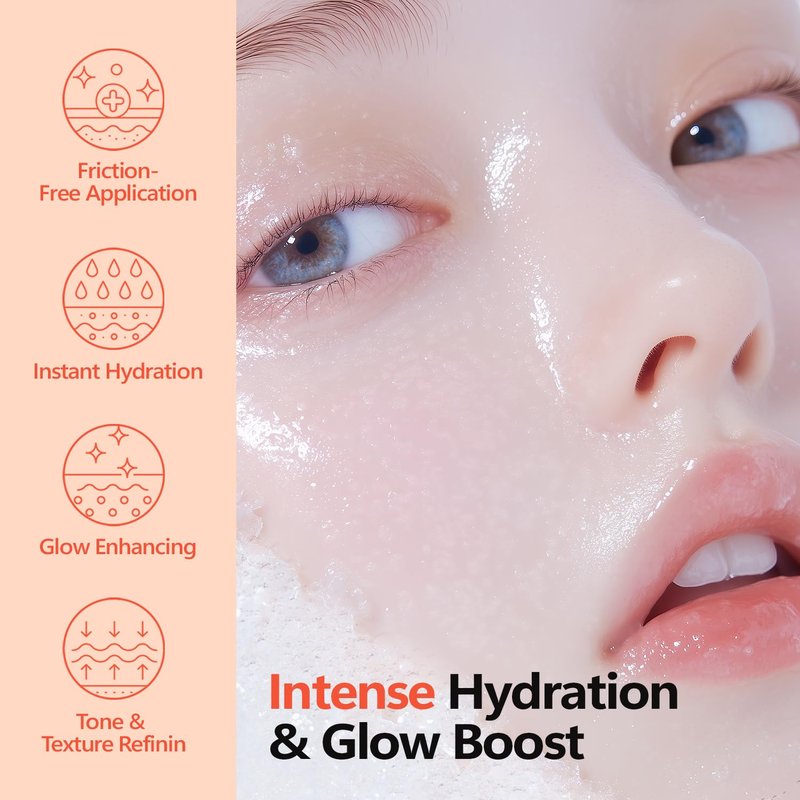 Rice Glow Bubble Toner 5.07 fl oz - Milky Toner for Sensitive and Dry Skin, with Niacinamide and Rice Extract for Deep Hydration, Glowing Skin, Korean Skincare