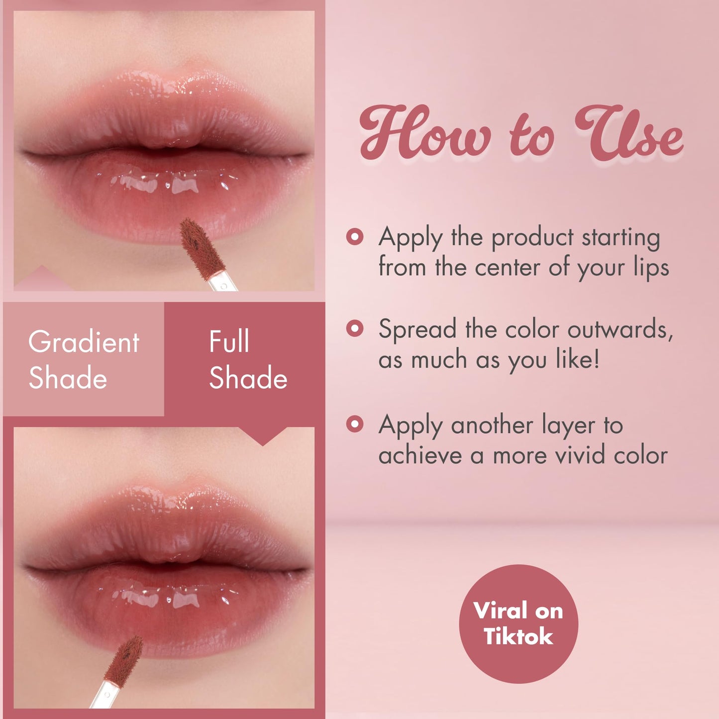 rom&nd The Juicy Lasting Tint | Korean Lip Tint | High Shine Finish | Hydrating & Plumping Effect | Fig Fig Rosy Plum