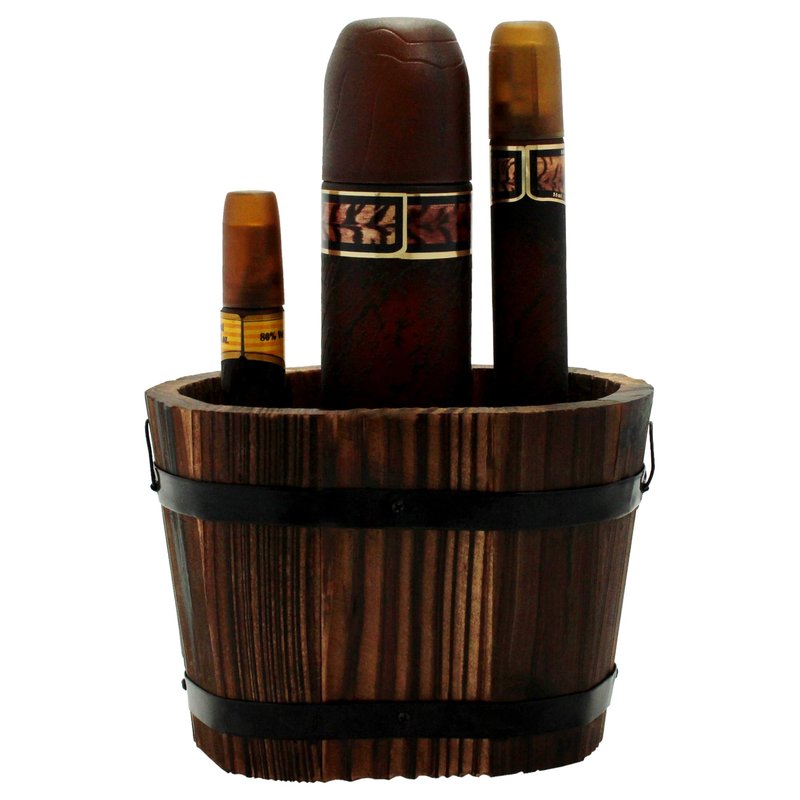 Cuba Jungle Tiger by Cuba for Women - 3 Pc Gift Set 3.3oz EDP Spray, 1.17oz and 0.5oz EDP