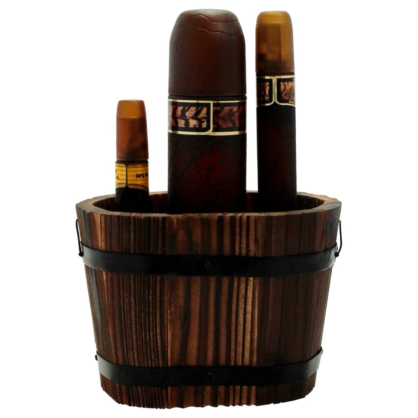 Cuba Jungle Tiger by Cuba for Women - 3 Pc Gift Set 3.3oz EDP Spray, 1.17oz and 0.5oz EDP
