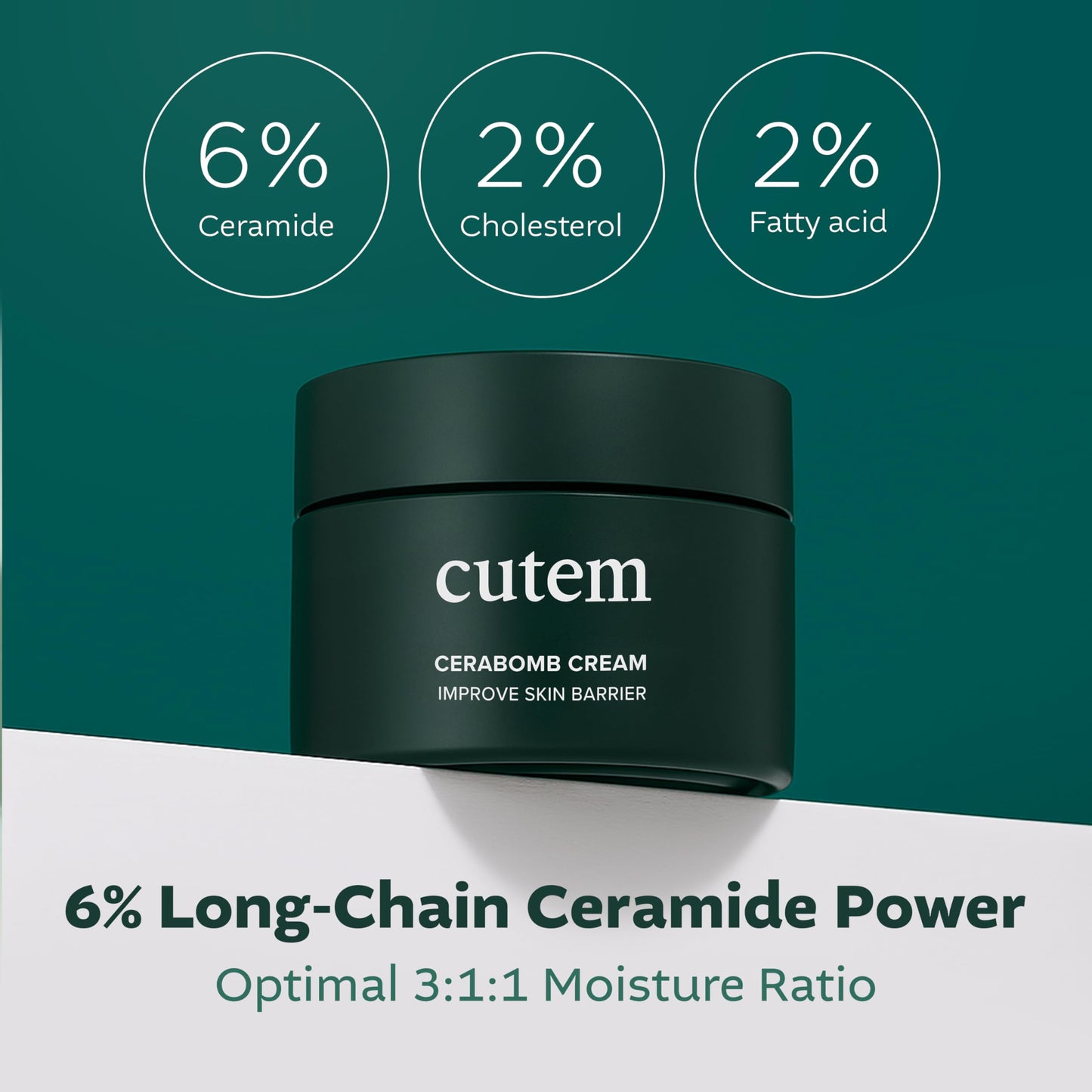 KPRODUCT4U Cutem Cerabomb Cream 50ml (1.69 fl oz)