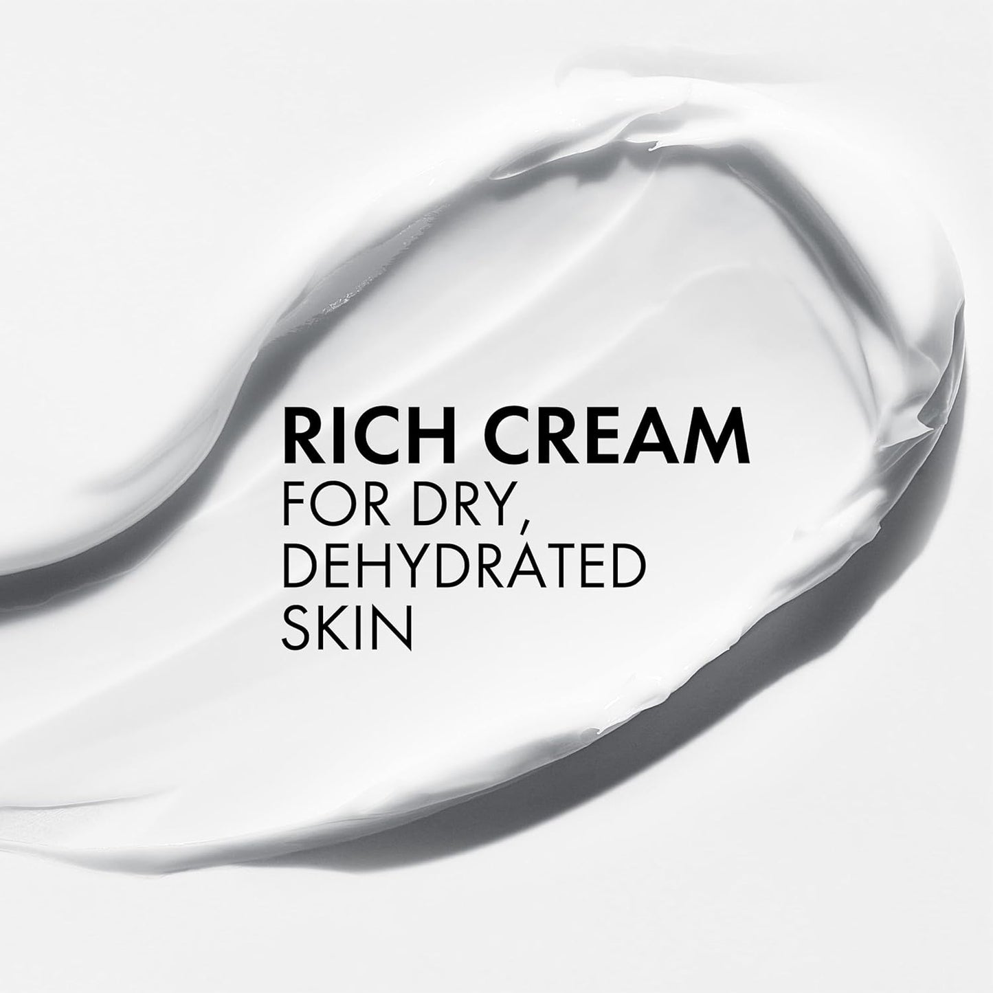 VICHY Mineral 89 Rich Cream - 100H Hydrating Face Moisturizer with Hyaluronic Acid & Niacinamide | Ideal for Dry Skin