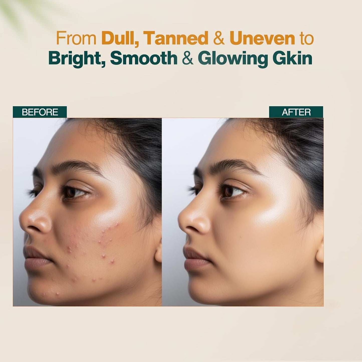 Glow Face Scrub - Tan Removal & Gentle Exfoliation | Walnut Shell Powder, Alpha Arbutin, Hyaluronic Acid | 100 ml, All Skin Types