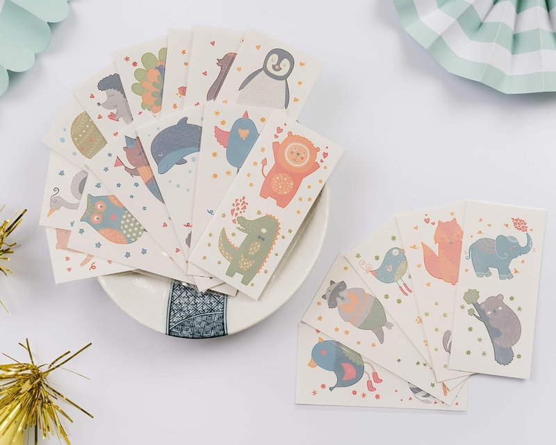 Temporary Fake Tattoos - 72 Individually Wrapped Sheets | Cute Ocean Animals, Dinosaurs, Unicorns & More
