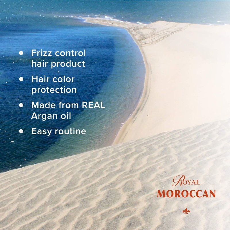 Royal Moroccan Sulfate-Free Shampoo, 500 ml, 16.9 oz