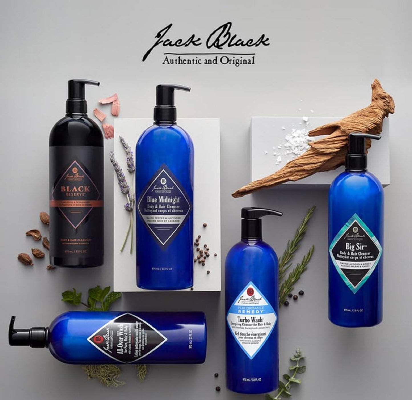 Jack Black Body & Hair Cleanser – Mens Body Wash, Mens Shampoo, Skin Care, Hair Care, Body Wash Men, Sulfate–Free