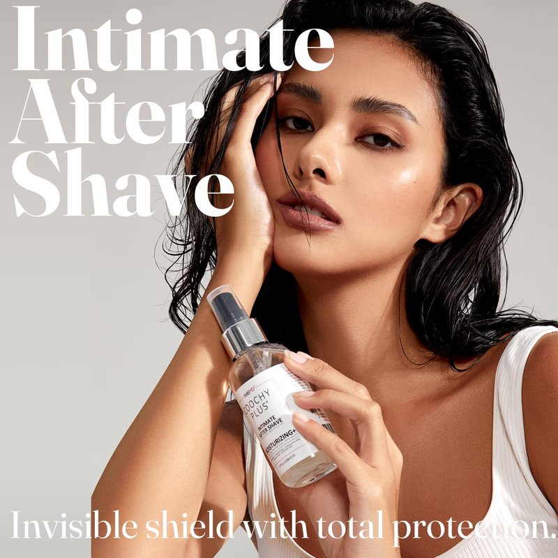 IntiMD COOCHY Intimate After Shave Moisturizer - Soothing Mist for Razor Burns & Ingrown Hairs | 2 Pack