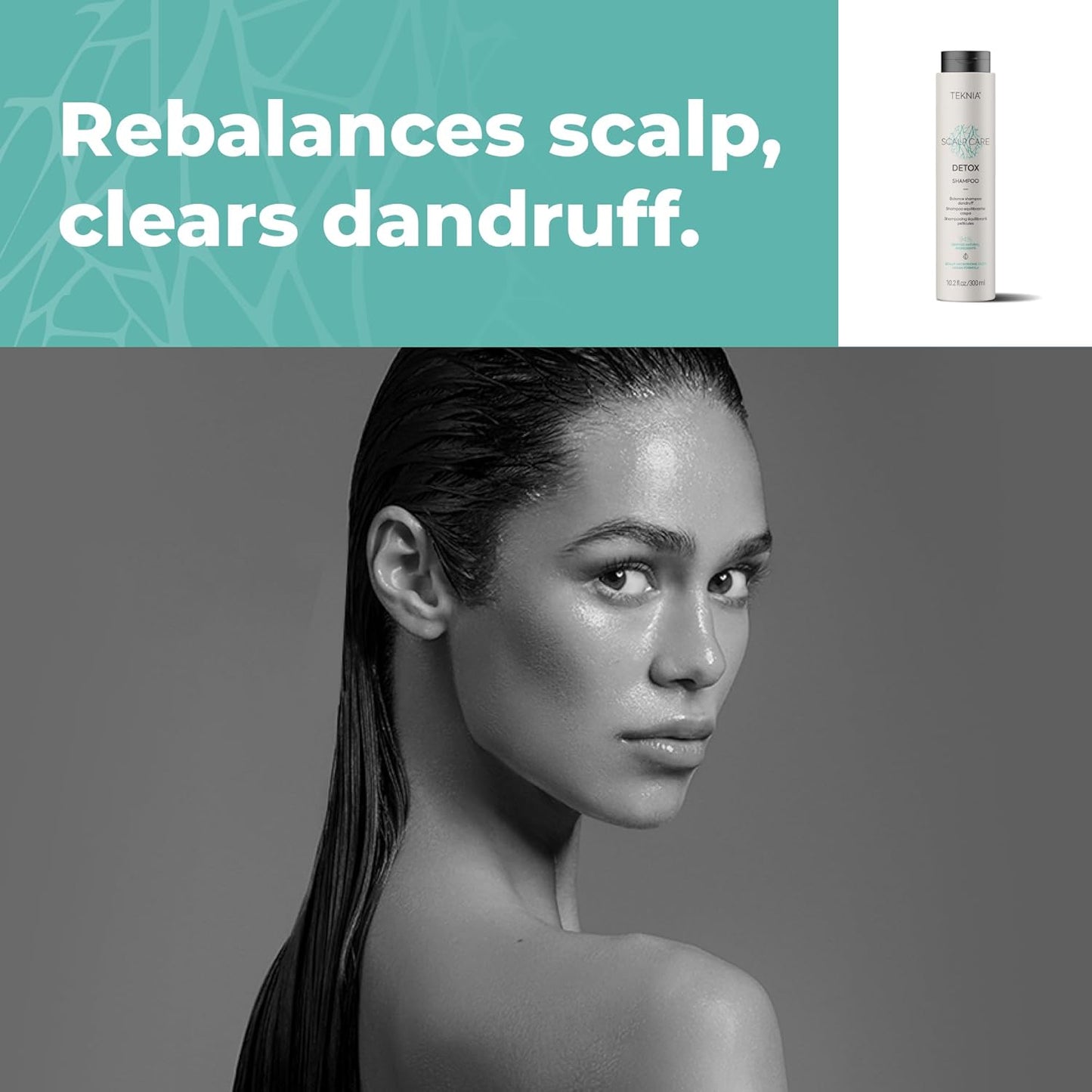 Detoxifying Shampoo for Scalp Care - Anti-Dandruff Formula | 10.2 Fl Oz