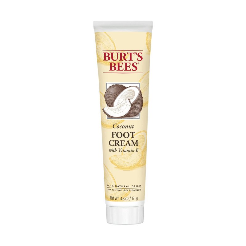 Burt's Bees Coconut Oil Foot Cream, Package May Vary, 4.3 Oz