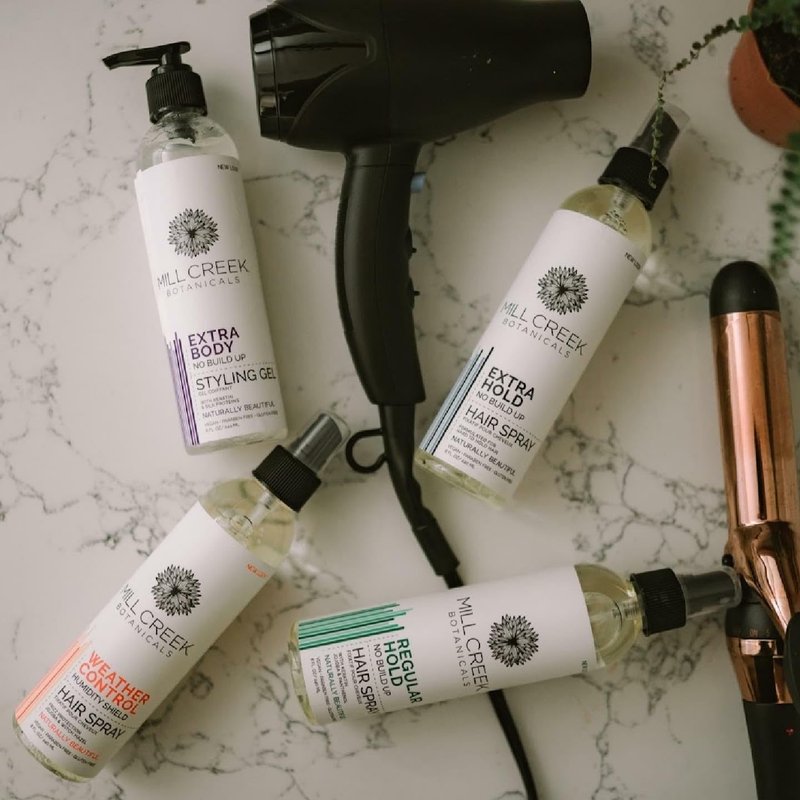 Mill Creek Natural Hair Spray - Extra Hold - 8 fl. oz. (240ml)