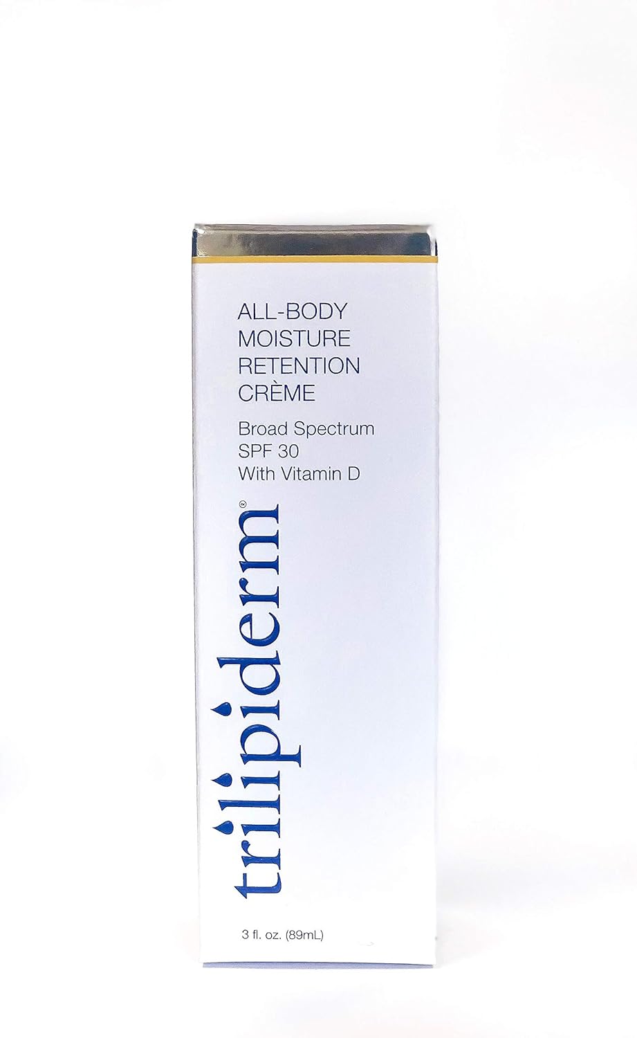 Trilipiderm Body Sunscreen Moisturizer SPF 30 - Travel Size 2-Pack | Vitamin D, Plant-Based Lotion, TSA-Approved 3 oz Tubes