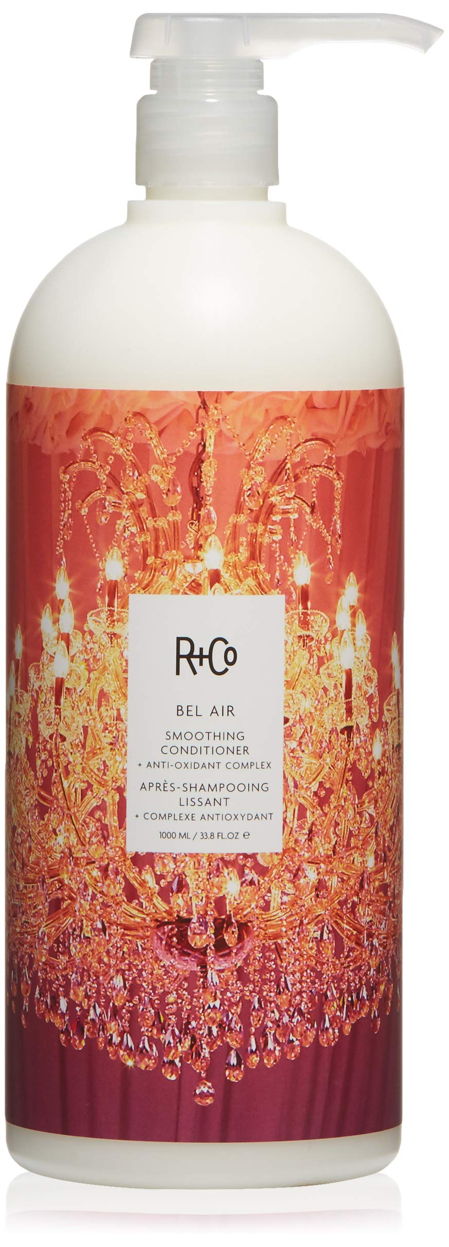 R+Co Bel Air Smoothing Conditioner Liter – Anti-Oxidant Complex for Smooth, Frizz-Free Hair for All Hair Types – UV Protection, Shine & Hydration – Sulfate-Free, Vegan & Cruelty-Free – 33.8 oz