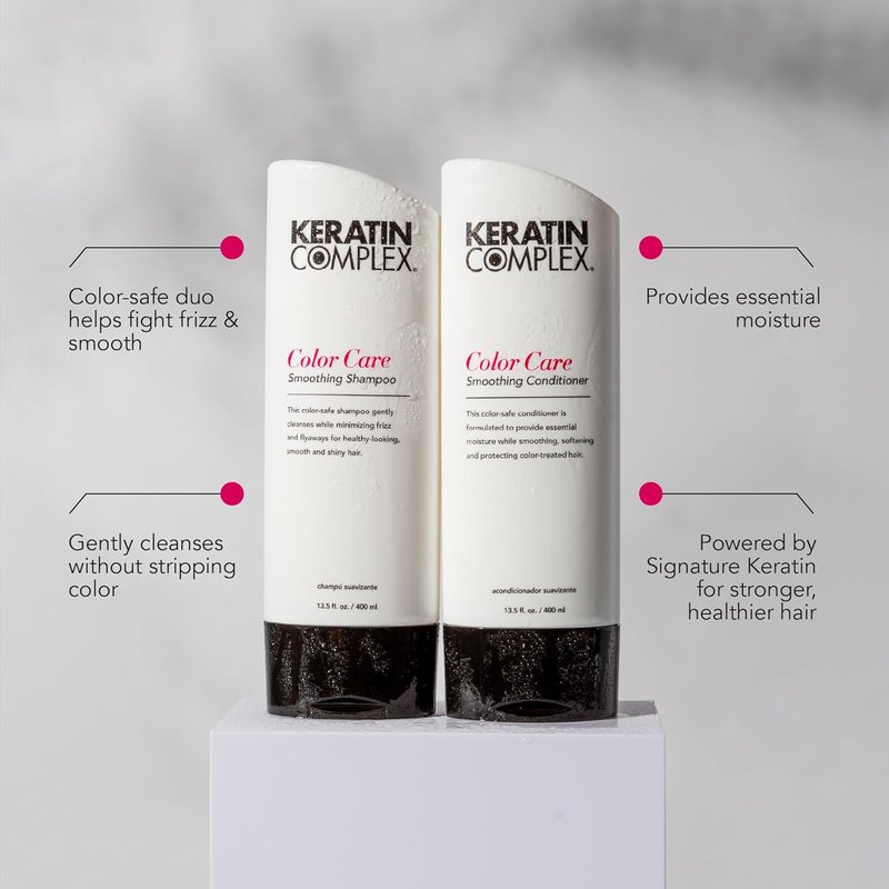 Keratin Complex Color Care Shampoo - Smoothing Formula for Vibrant Hair