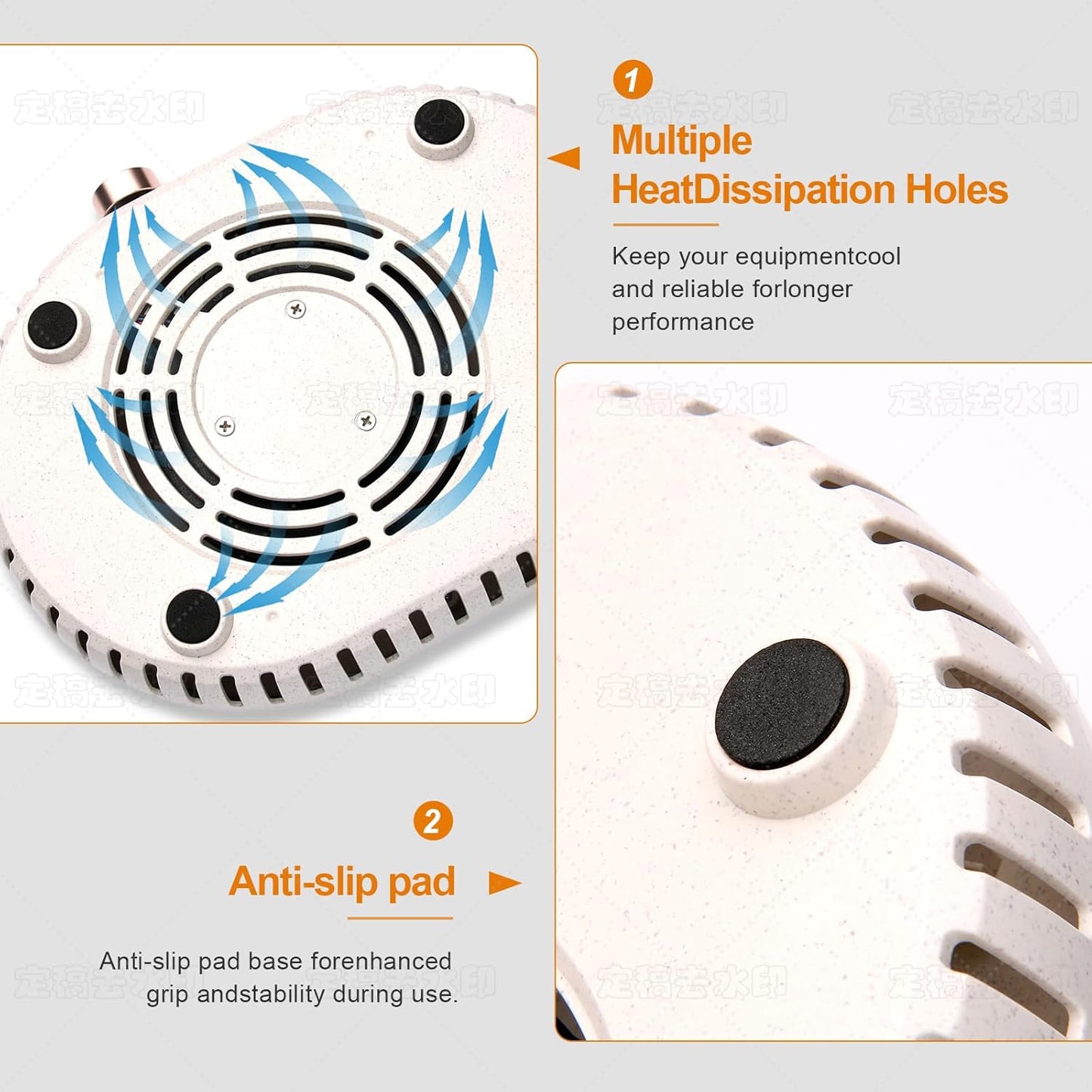 Nail Dust Collector - Voolex Low Noise Nail Fan with Reusable Filter | Professional Nail Art Tool for Salons