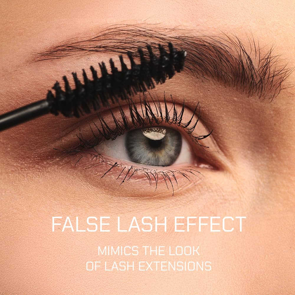 Radiant Professional Magna Lash Mascara, Volume and Curl, Silicone Brush