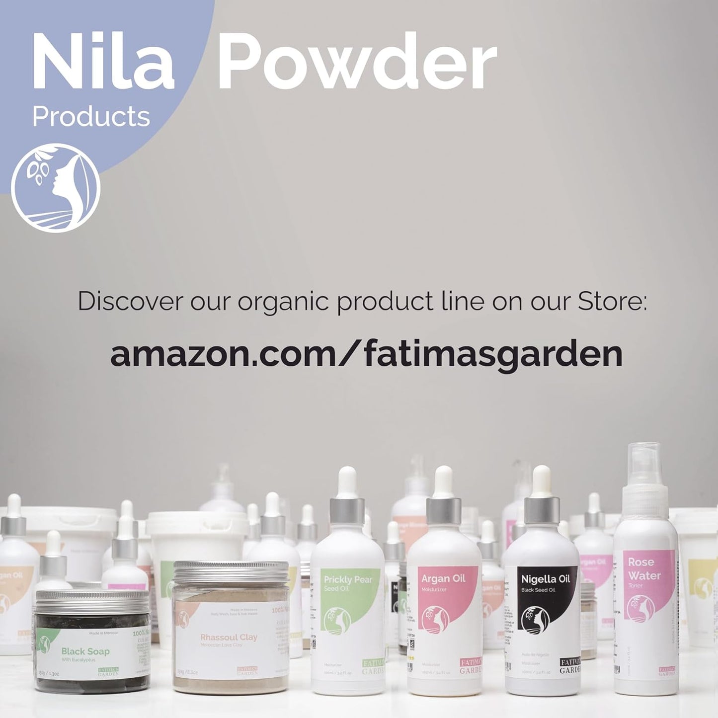 Pure Nila Indigo Powder - Natural Moroccan Face & Hair Care | 50g Exfoliating & Moisturizing