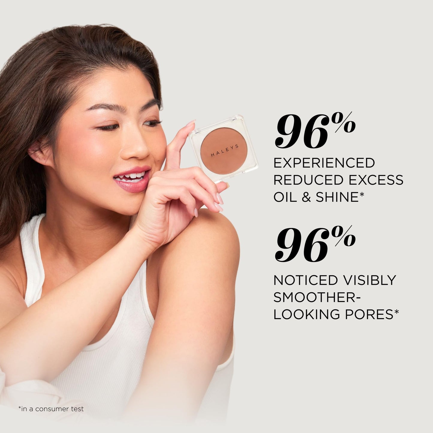 HALEYS Beauty Re-sculpt Smoothing Contour Powder, Non-Caking, Lightweight Face Contour for Defined Sculpting, Soft Blendable Makeup, Infused with Shea Butter & Chamomile, Vegan & Cruelty Free, Light