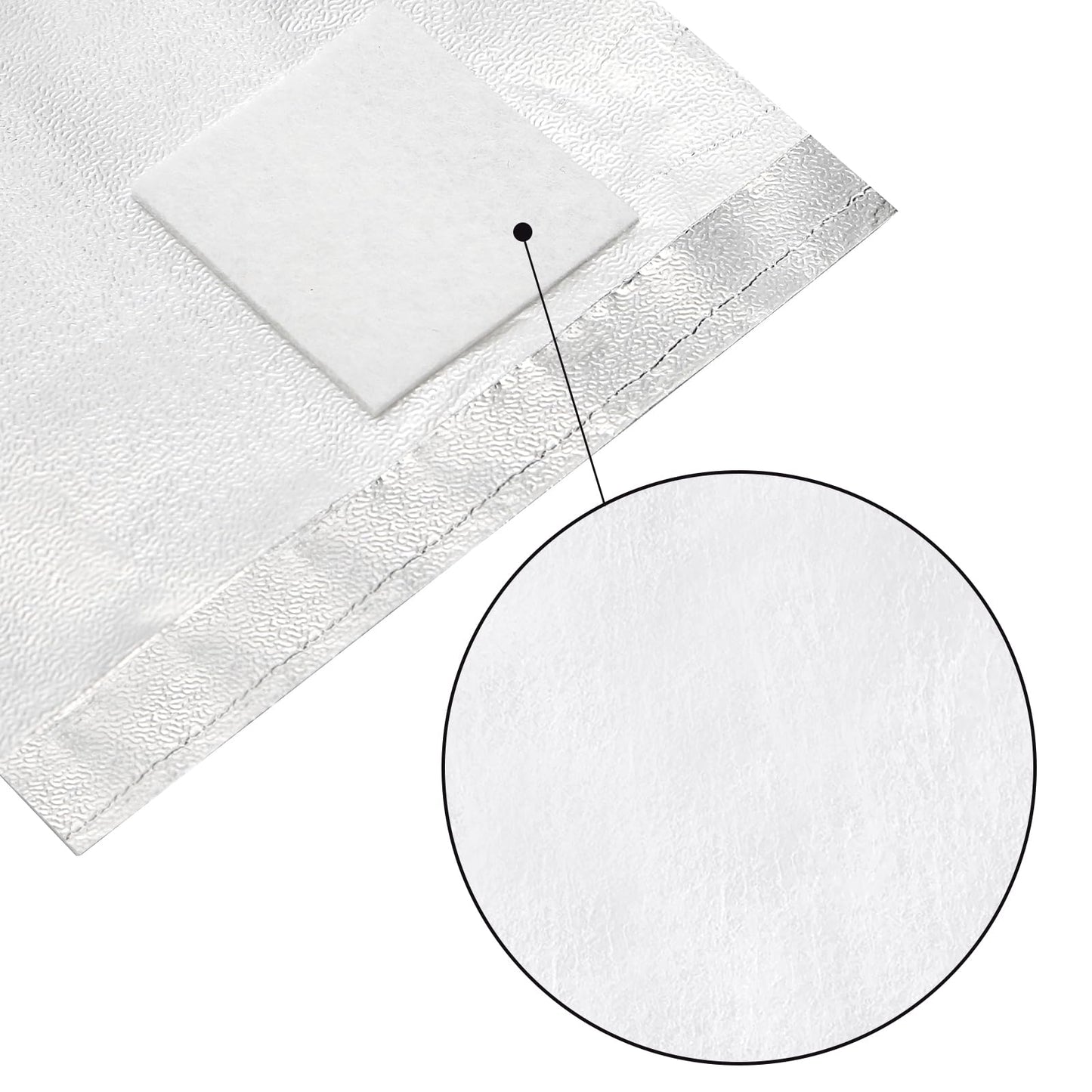 ZEAYEA 800 Pcs Nail Polish Remover Foil Wraps, Lint Free Nail Foil Wraps Soak Off Cotton Pads, Gel Nails Polish Wrap Removal Tool for Salon and Home Use