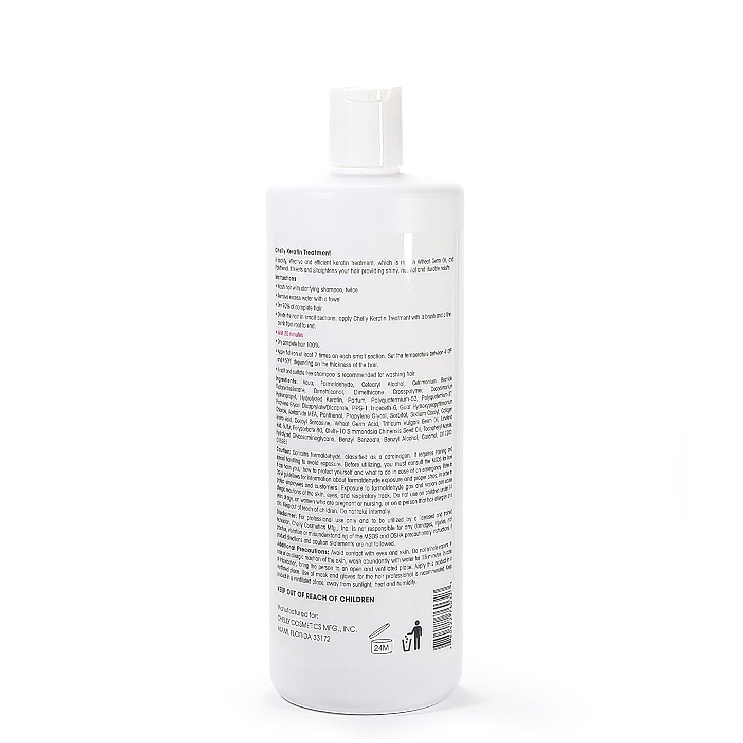 Brazilian Keratin Treatment - Superior Hair Straightening & Smoothing System | 16 fl oz