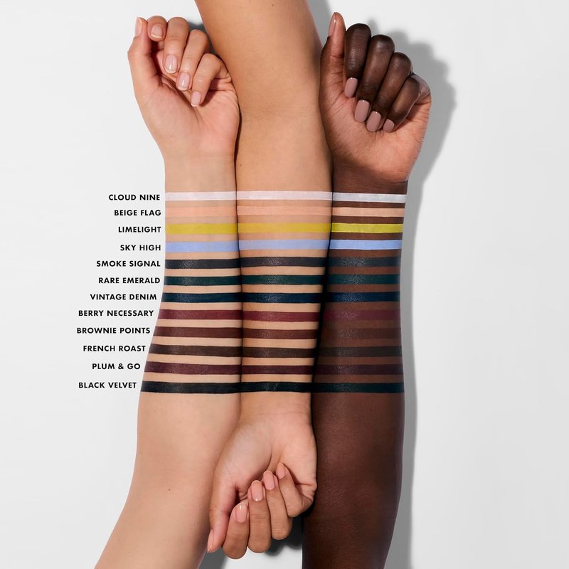 e.l.f. Smoky Kohl Eyeliner - Long-Lasting, Bold Eye Pencil | Vegan & Cruelty-Free, Beige Flag