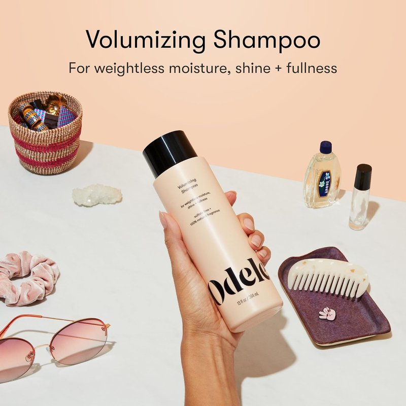 Odele Volumizing Shampoo - Sulfate-Free Formula for Moisture & Shine | 13 Fl Oz for Straight or Wavy Hair