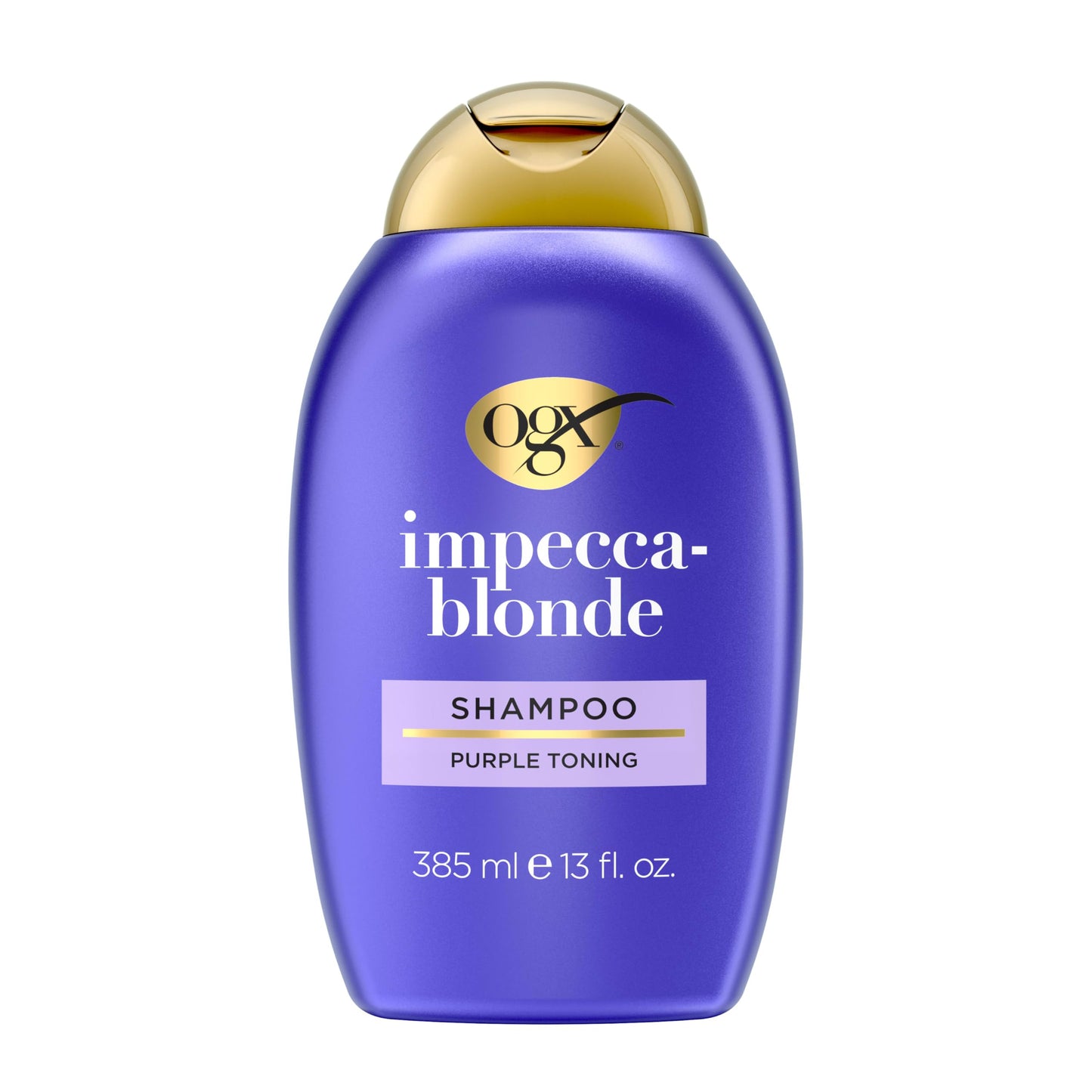 OGX Purple Toning Shampoo for Enhanced Blonde Hues, 13oz