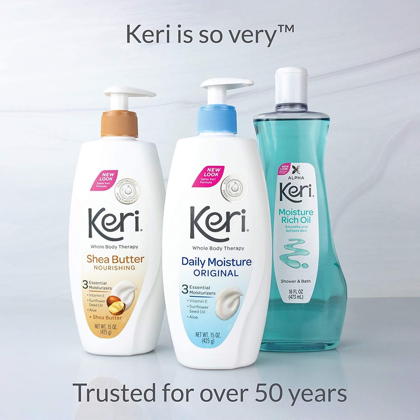 Keri Original Moisture Therapy Cream - Hydrating 15 oz | 2-Pack for Silky Skin