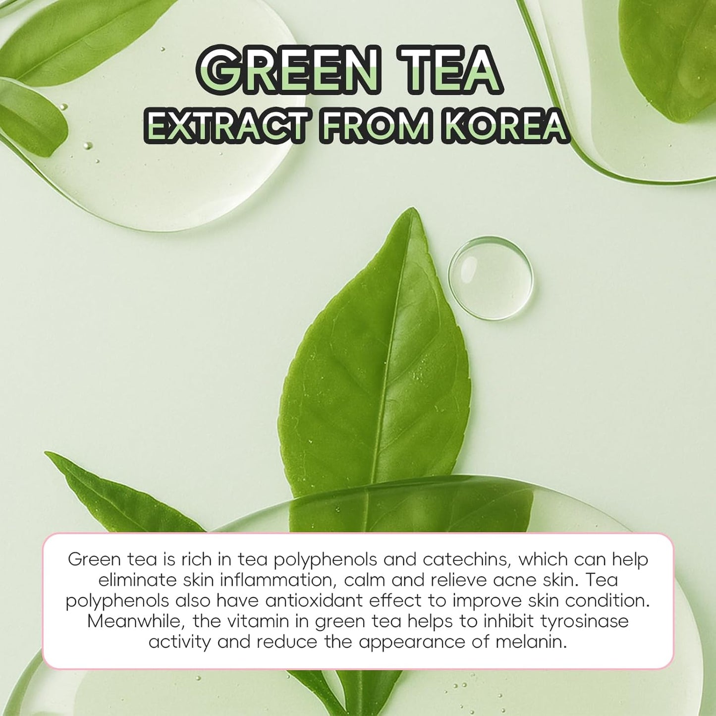 Green Tea Skin Care Gift Set | Facial Skincare for Teens - Oil Control, Moisturizing Toner, Cleanser & More