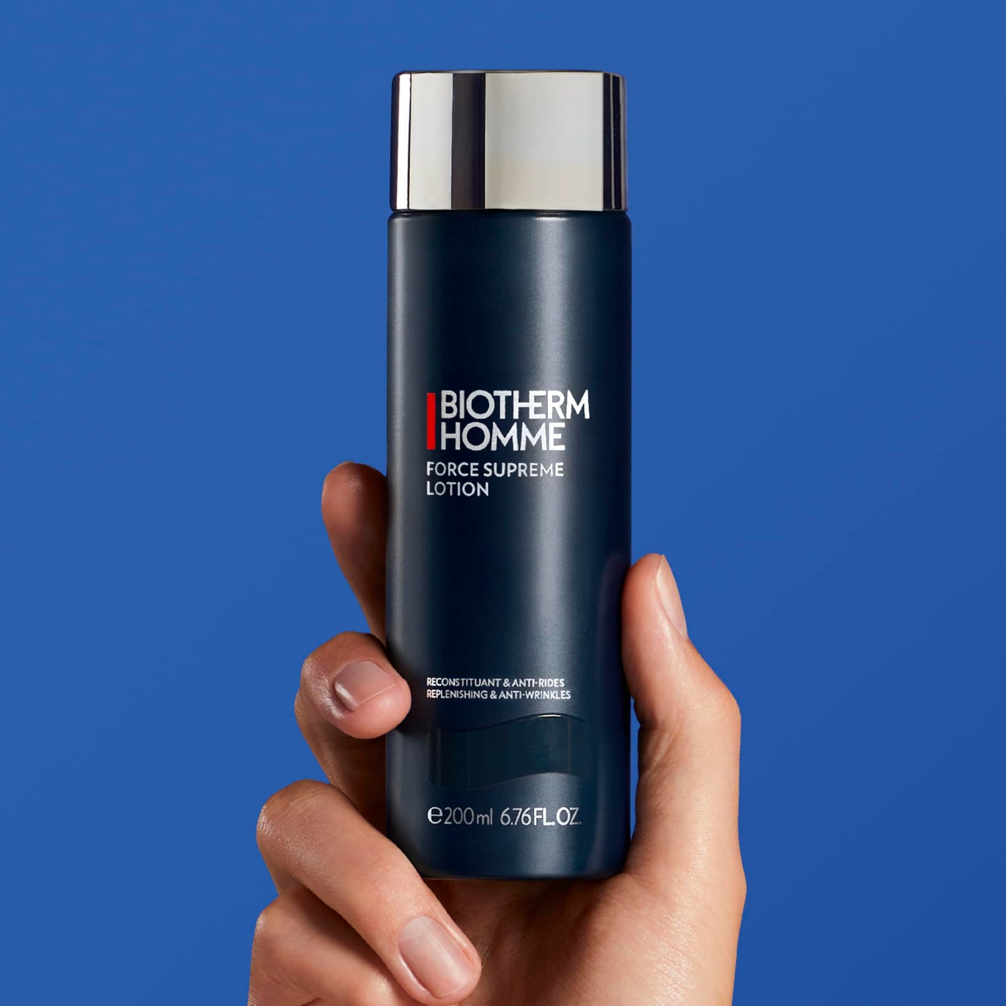 Biotherm Force Supreme Lotion, Replenishing & Anti-Aging Face Lotion for Men with Pro-Xylane and Cedar Bud Extract, Firms and Tones the Skin, Helps Reduces Signs of Aging, 6.8 Fl. Oz.