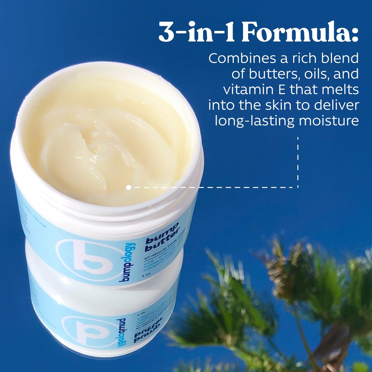 Bumpology Bump Butter, Hydrating Balm for Pregnancy, Stretch Marks, 4 oz