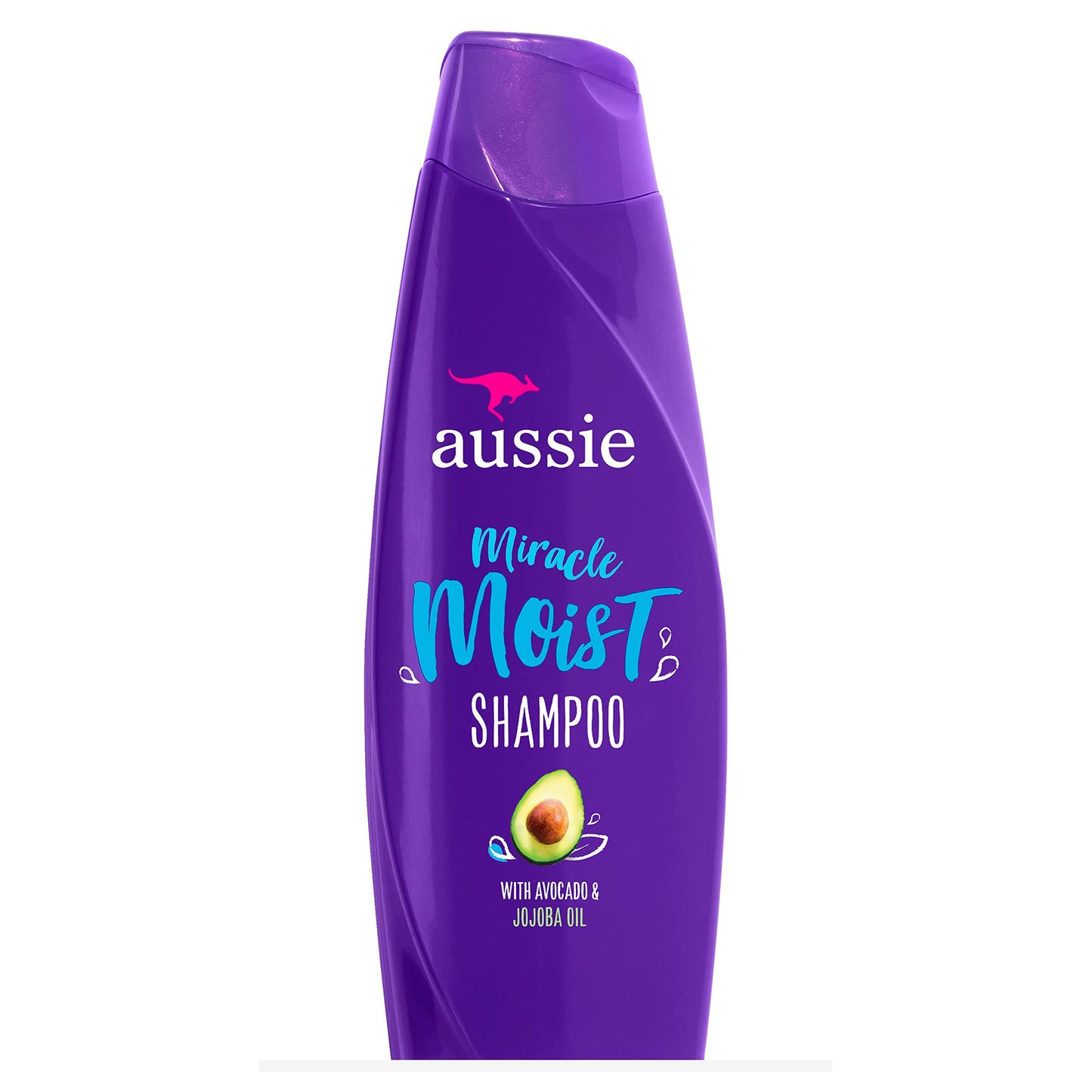 Aussie Paraben-Free Miracle Moist Shampoo for Dry Hair, Avocado & Jojoba, 360ml