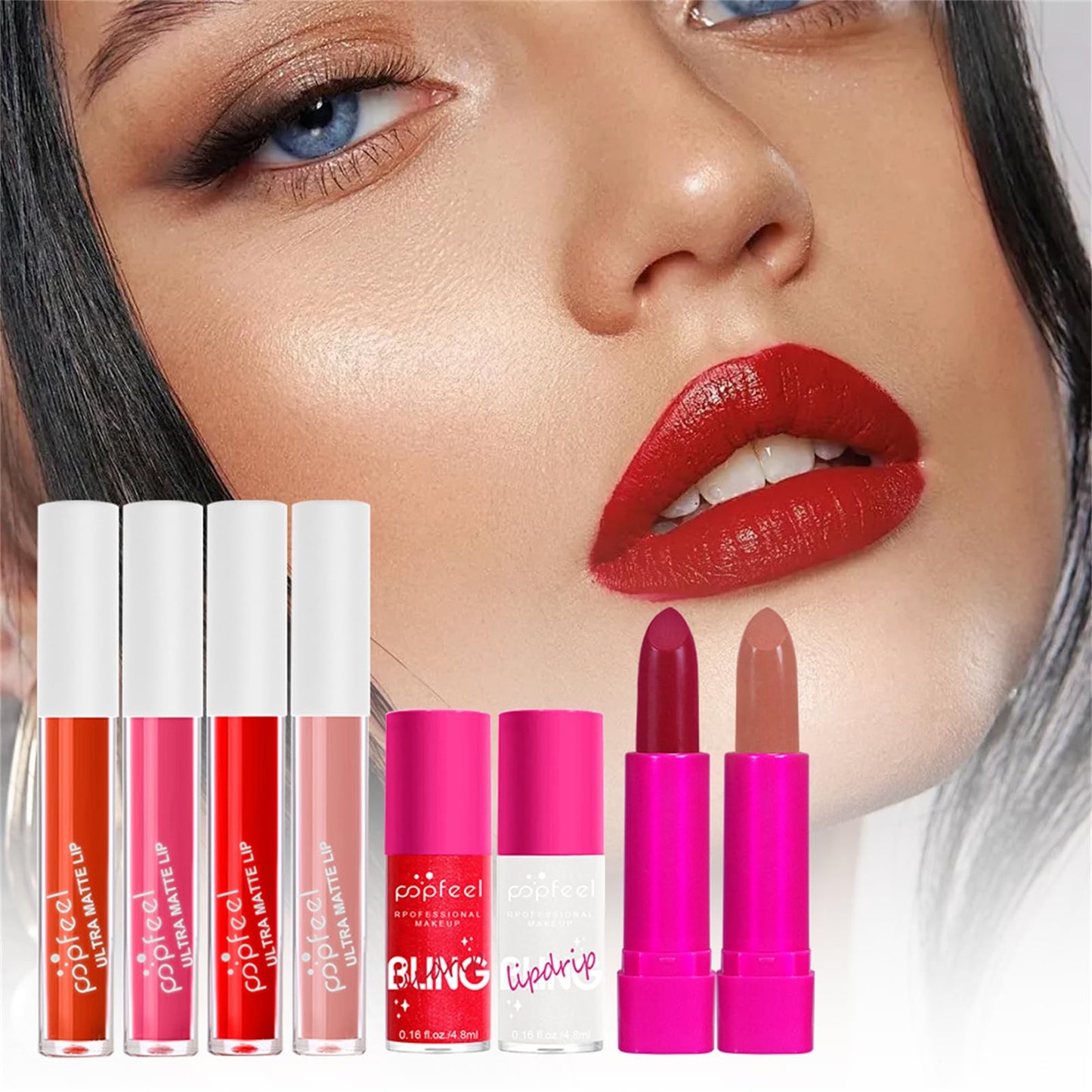 Makeup Advent Calendar 2026, New Year Gifts for Teenage Girls Women All in One Makeup Kit Surprise Gift Valentines Day Countdown Calendar Gifts with Eyeshadow Palette Lipstick Foundation Eyebrow