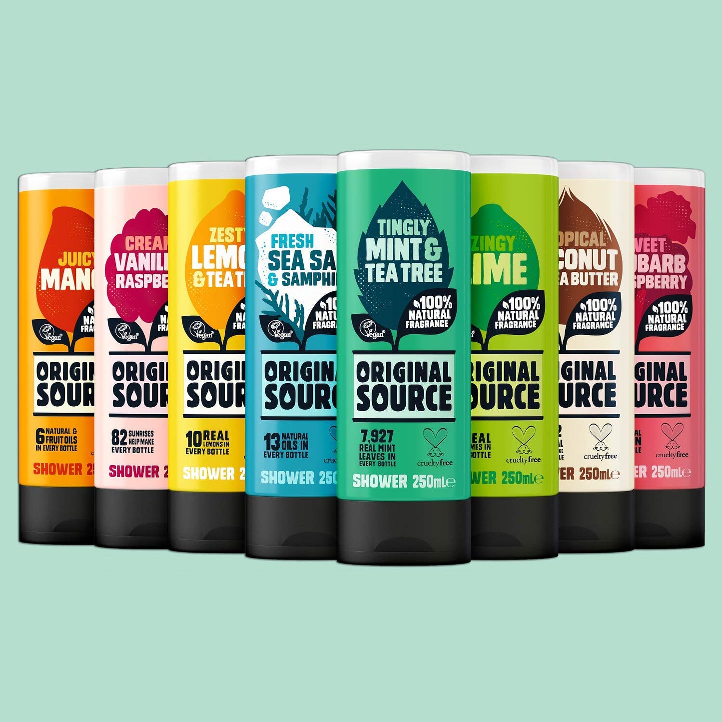 Original Source Shower Gel Lemon and Tea Tree 250ml Pack of 6