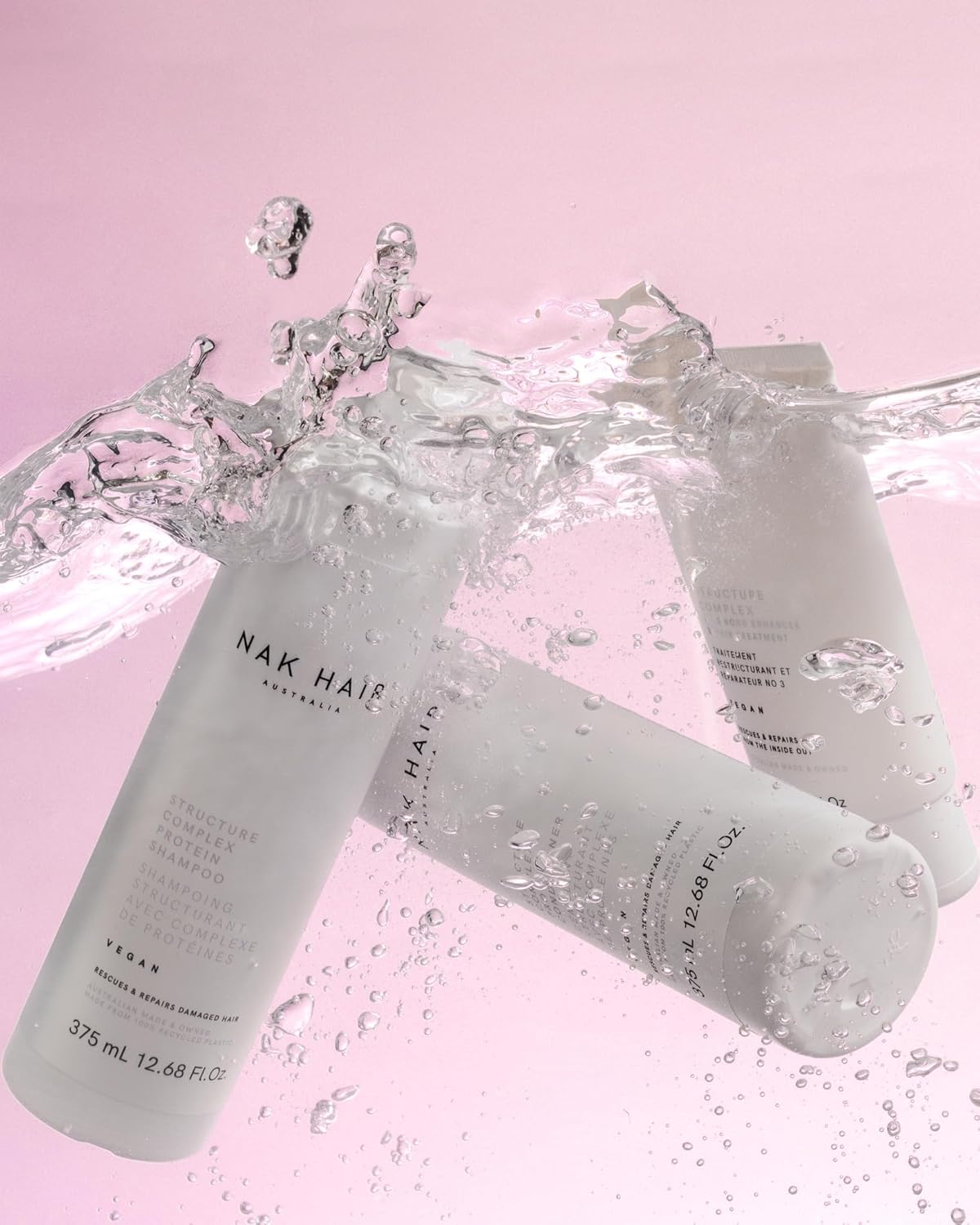 NAK Hair Structure Complex Protein Conditioner - Strengthening Formula for Healthy Hair | 375ml