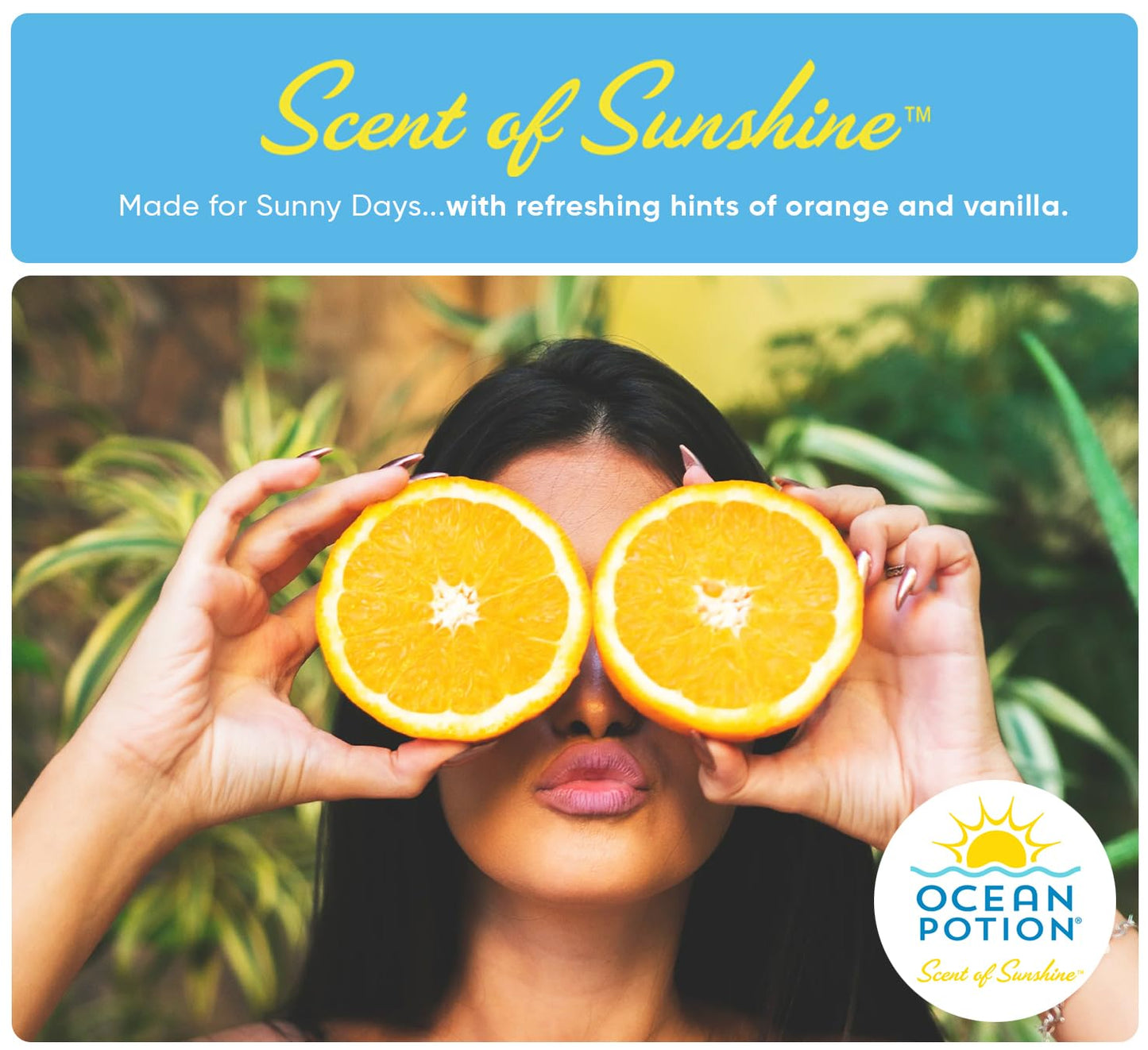 Ocean Potion SPF 30 Sunscreen Body Lotion, Broad Spectrum UVA/UVB Protection with Aloe and Vitamin E, Water-Resistant Non-Greasy Travel Size Sunscreen, 3.4 oz