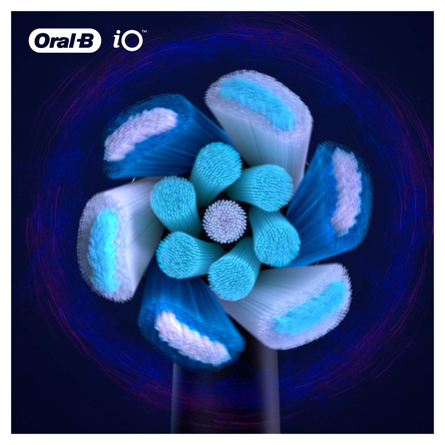 Oral-B iO Ultimate Clean Replacement Brush Heads, Advanced Deep Cleaning, Black, Pack of 4