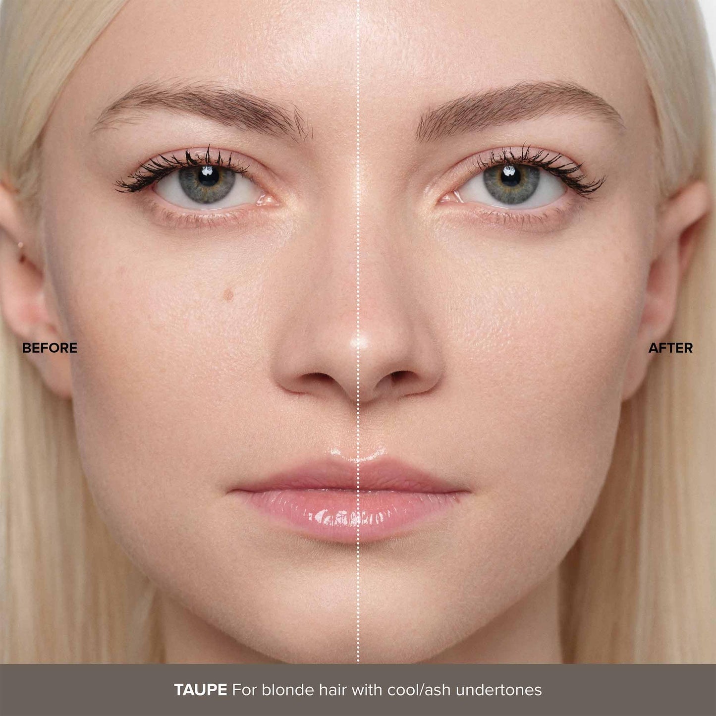 Anastasia Beverly Hills Volumizing Tinted Brow Gel - Lightweight Buildable Volumizing Brow Gel for Natural Tint, Fullness & Definition with Long-Wearing Up to 24-Hour Hold - Taupe