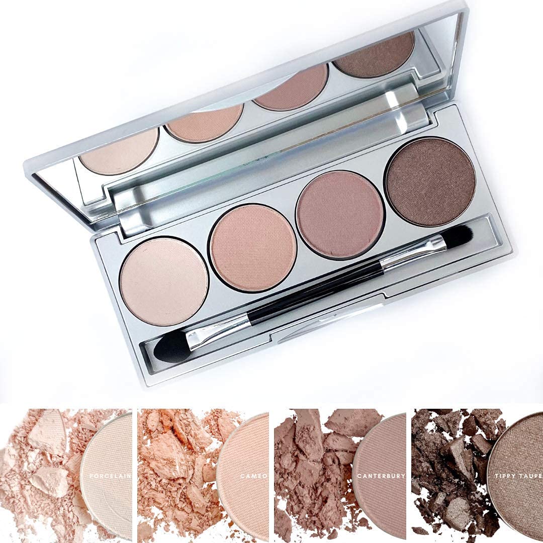 Honeybee Gardens Skinny Dip Eye Shadow Palette + Bellissima Volumizing Mascara Bundle