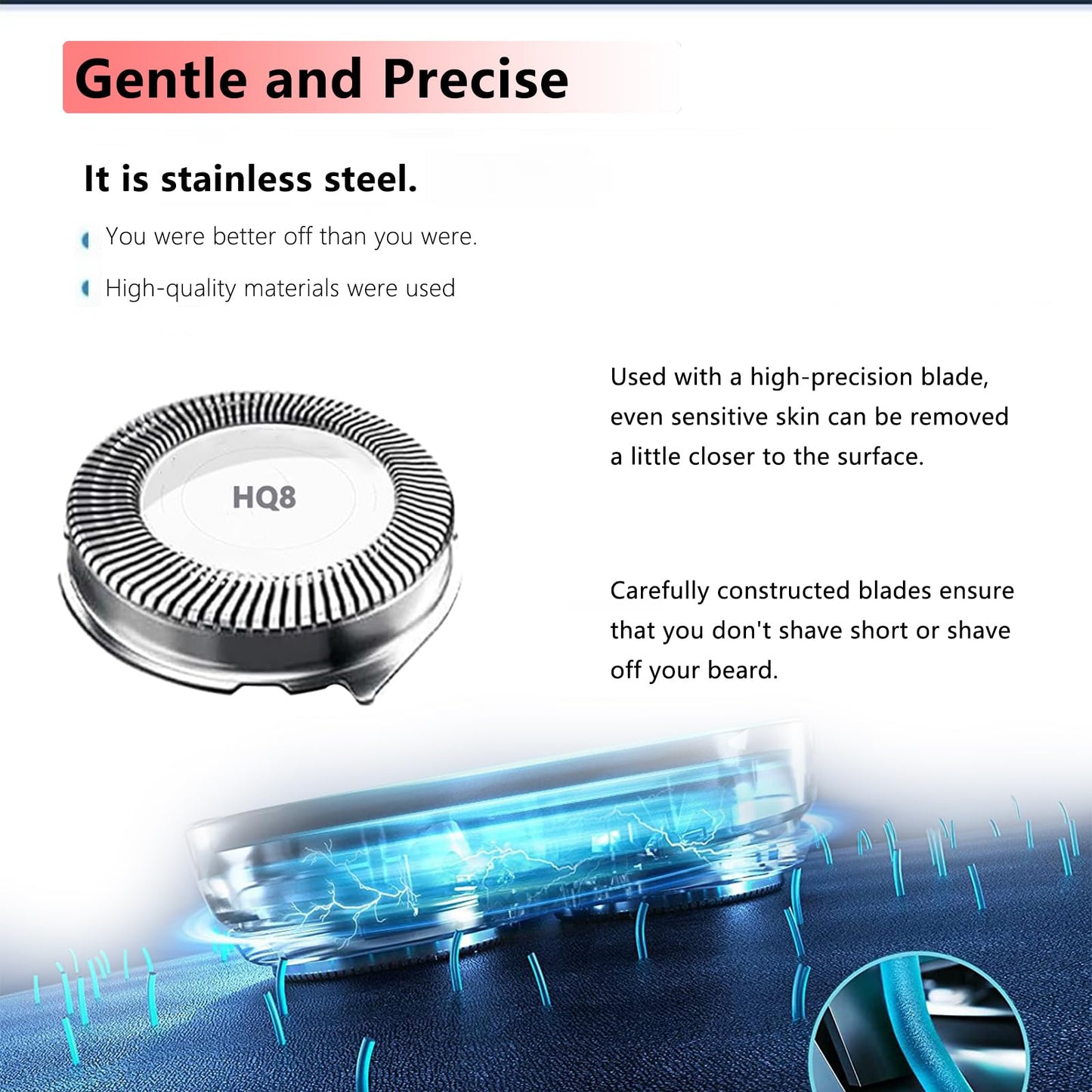 SH71 Replacement Heads for Shaver Series 7000 and 5000