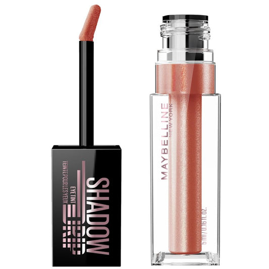 MAYBELLINE Shadow Drip Eye Tint Liquid Eyeshadow, High-Impact, Lightweight Shimmer Eye Shadow with Up To 16HR Wear, Quartz Drip, 1 Count