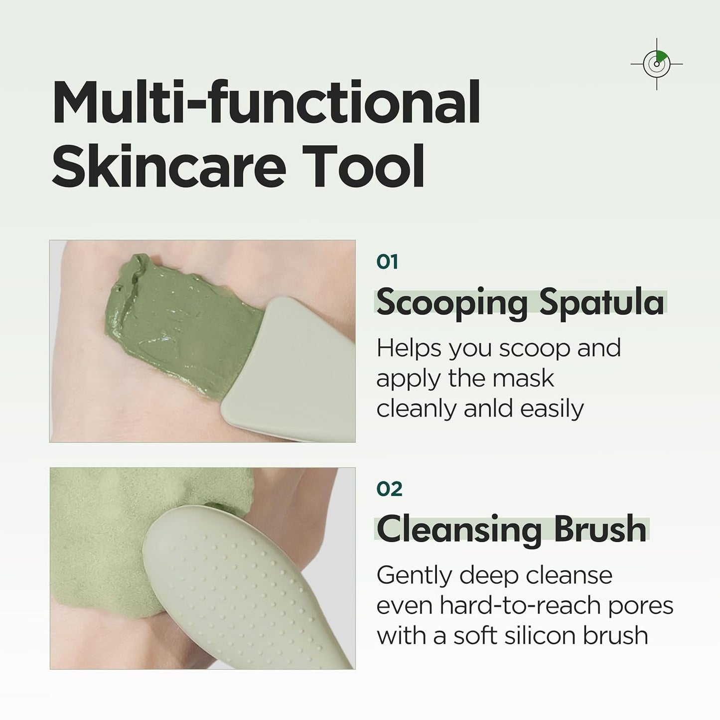Viral Holy Basil Bubble Mask - Deep Cleansing Pore Treatment + Dual Brush Set | Carbonated Water & Holy Basil