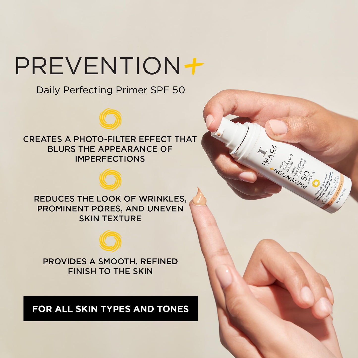 IMAGE Skincare, PREVENTION+ Daily Perfecting Primer SPF 50, 1 oz
