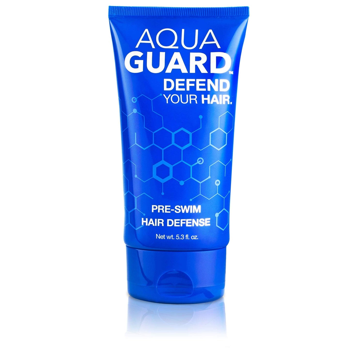AQUA GUARD Pre-Swim Hair Defense | Protect Hair Before You Swim | Prevents Chlorine Damage + Softens Hair While Swimming | Made in California | Color Safe, Leaves Hair Smelling Great | 5.3 oz