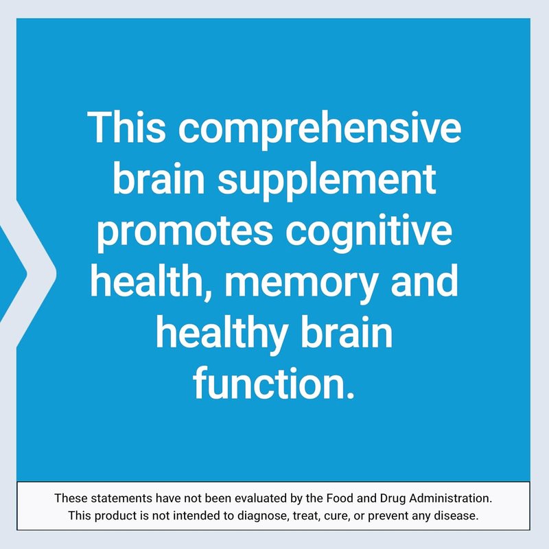Cognitex® Elite Pregnenolone Supplement - Enhance Attention, Focus & Memory | 60 Gluten-Free Tablets
