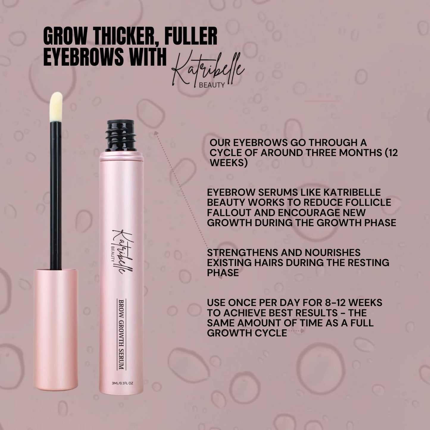 Eyebrow serum