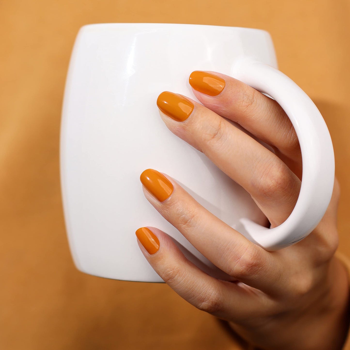 LONDONTOWN Lakur Nail Polish – Yellow & Orange Shades, Long-Lasting, Streak-Free, Chip-Resistant | 21+ Free Non-Toxic Vegan Nail Color, Strengthens & Hydrates Nails, 0.4 Fl Oz