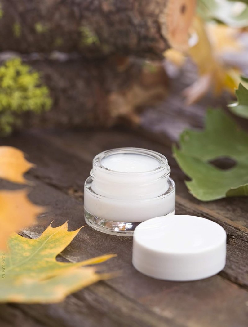 Clear Glass Balm Jars - 0.25 Oz Thick Wall with Foam Lined Lids | 12 Pack
